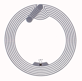 Circuit d'une puce NFC